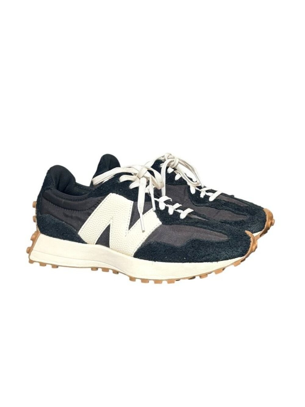 New Balance 327 Sneakers Women 8 Black Casual Retro Comfort Sportswear Casual